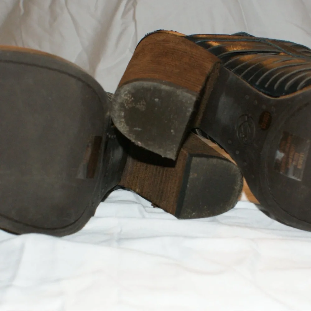 Lucky Brand leather peep toe sling back size 10 or size 40 euro - Picture 4 of 8